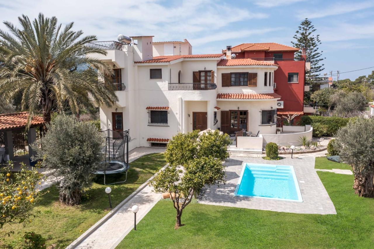 Hriska Luxury Villa 依克希亚 外观 照片
